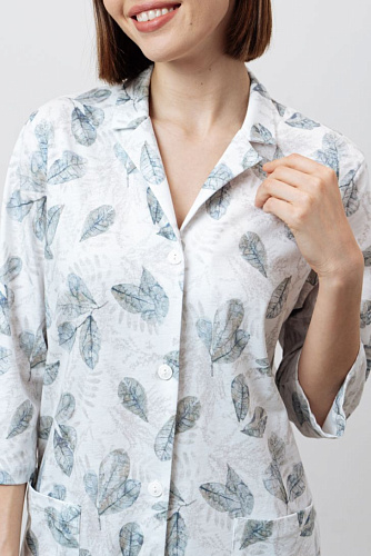 Халат на пуговицах Халат на пуговицах